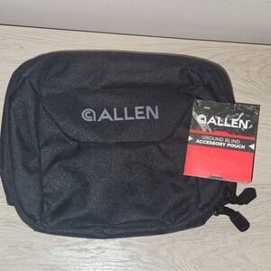 Allen NWT Ground Blind Accesory Pouch with 3 Pockets Black‎